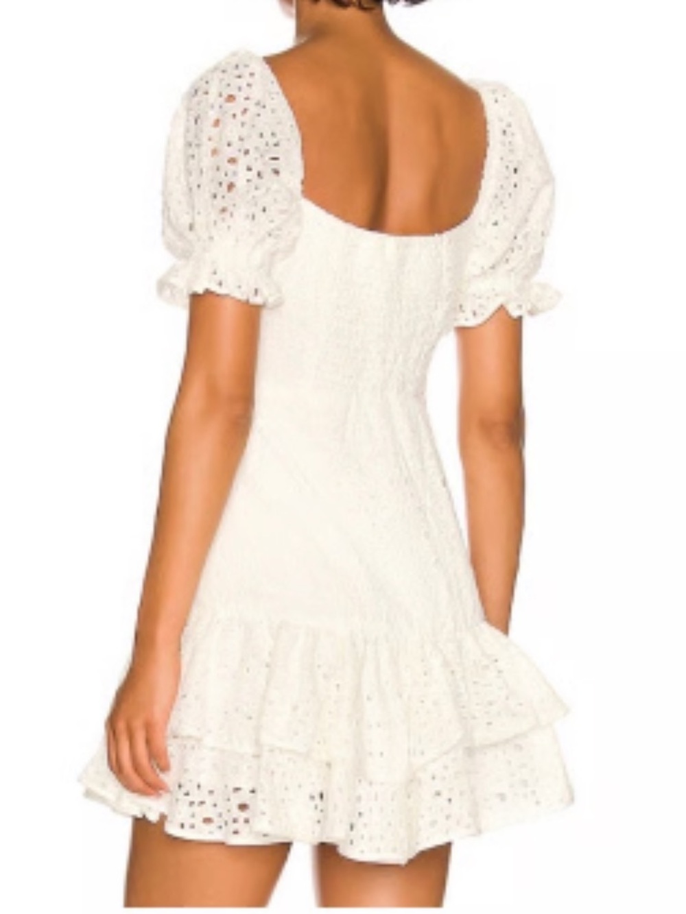 ASTR THE LABEL Roseville Dress in White - Picture 2 of 4